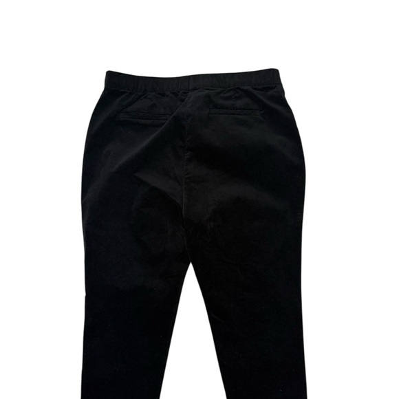 J. Jill Black Velvet Ankle Cropped Pants Sise 10P - Picture 4 of 9
